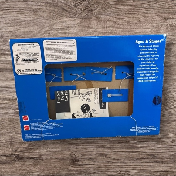 Vintage 1994 Disney 12” Mickey & Minnie Plush Figures - New Old Stock In Box - Picture 2 of 3